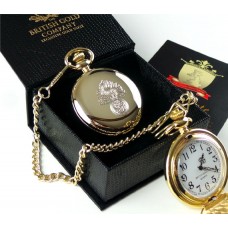 The Royal Regiment of Fusiliers Gold Plated Pocket Watch The Royal Regiment of Fusiliers Gold Plated Pocket Watch
